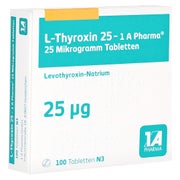L-thyroxin 25-1a Pharma Tabletten 100 St
