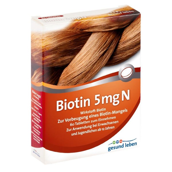 Gesund Leben Biotin 5 mg N Tabletten 60 St