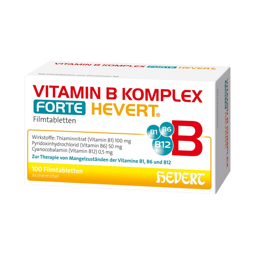 Vitamin B Komplex forte Hevert Tabletten 100 St