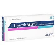 L-thyroxin Aristo 25 Mikrogramm Tablette 100 St