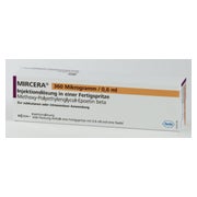 MIRCERA 360 Mikrogramm/0,6 ml Inj.-Lsg.i.e.F.-Sp. 1 St