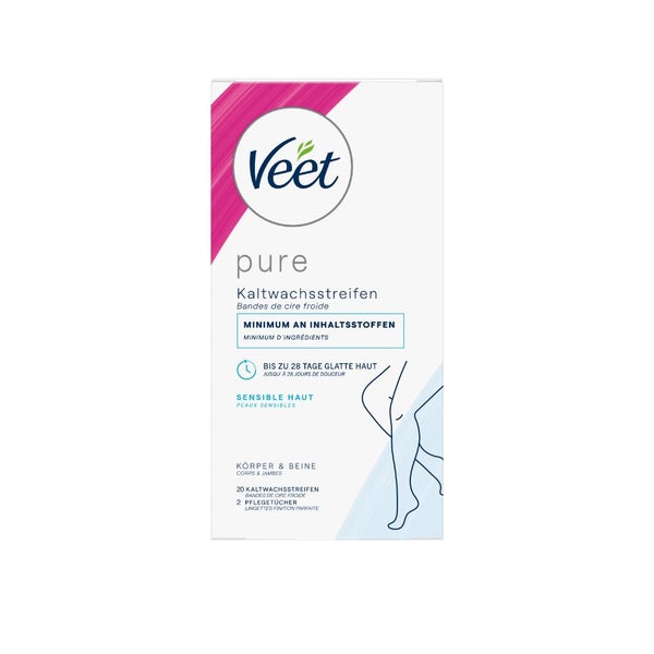 Veet - Veet Kaltwachsstreifen Für Sensible Haut 10X2 St