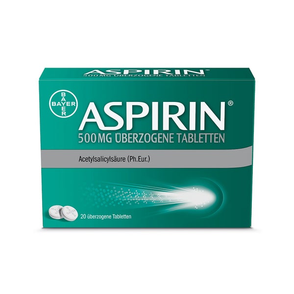 Aspirin 500 mg 20 St