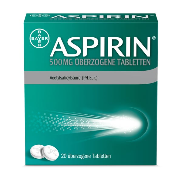 Aspirin® 500 mg 20 St