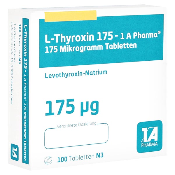 L-thyroxin 175-1a Pharma Tabletten 100 St
