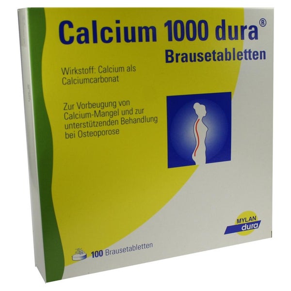 Calcium 1000 dura Brausetabletten 100 St