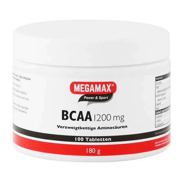 MEGAMAX® BCAA 1.200 mg 100 St