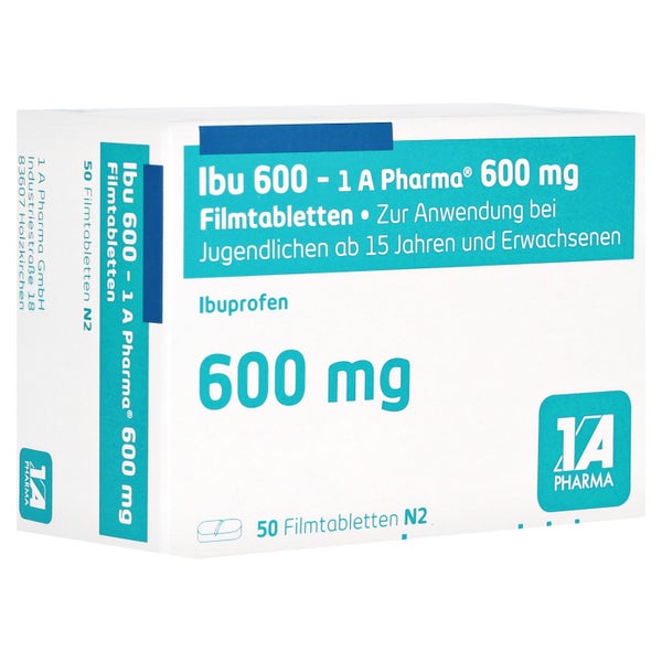 IBU 600-1a Pharma Filmtabletten 50 St
