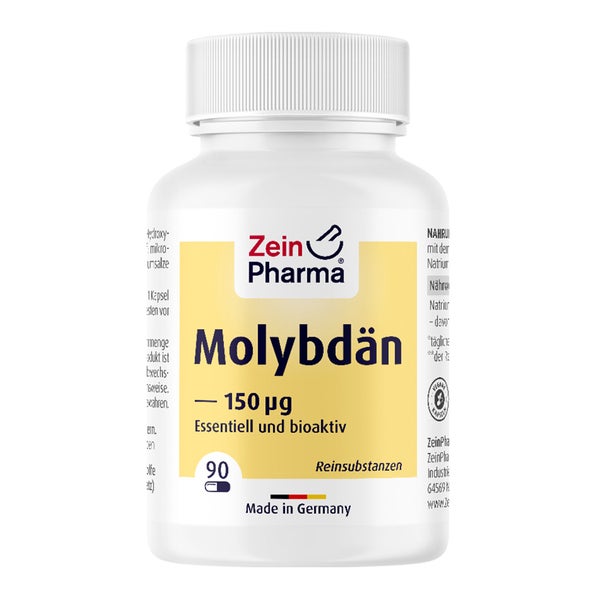Molybdän Kapseln 150 µg gegen Molybdänmangel 90 St