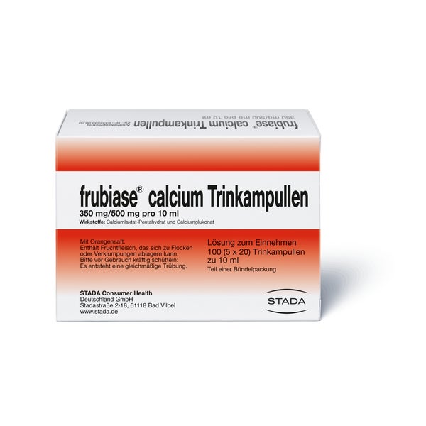 FRUBIASE CALCIUM T Trinkampullen 5X20 St