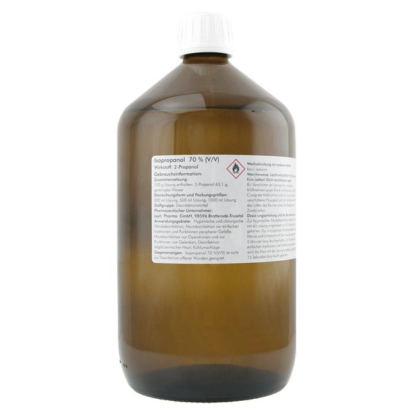 Isopropanol 70% (V/V) 1000 ml