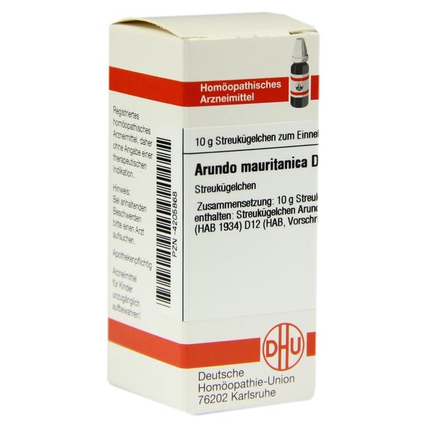 Arundo Mauritanica D 12 Globuli 10 g