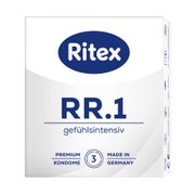Produktabbildung: RR.1 gefühlsecht ohne Latexgeruch 3 Kondome (3 Kondome) 3 St