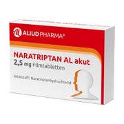 NARATRIPTAN AL akut 2,5 mg Filmtabletten 2 St