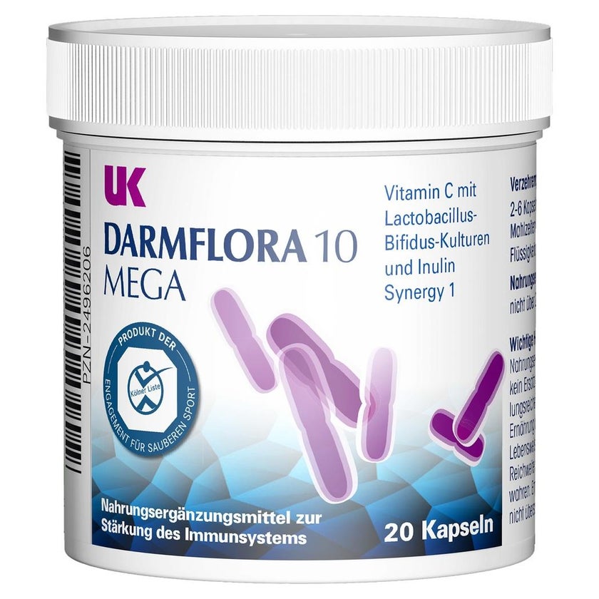 UK Darmflora 10 Mega Kapseln 20 St