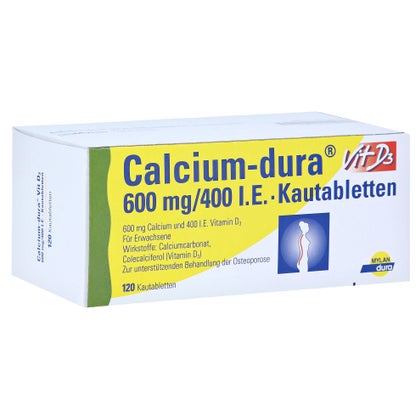 Doc Calcium Calcium DURA Vit D3 600 mg/400 I.E. 120 St günstig kaufen | medpex