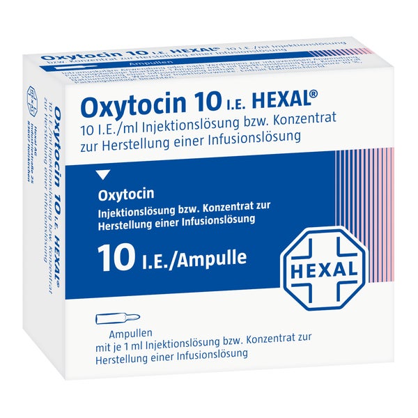 Oxytocin 10 Hexal Injektions-/Infusionsl 10X1 ml