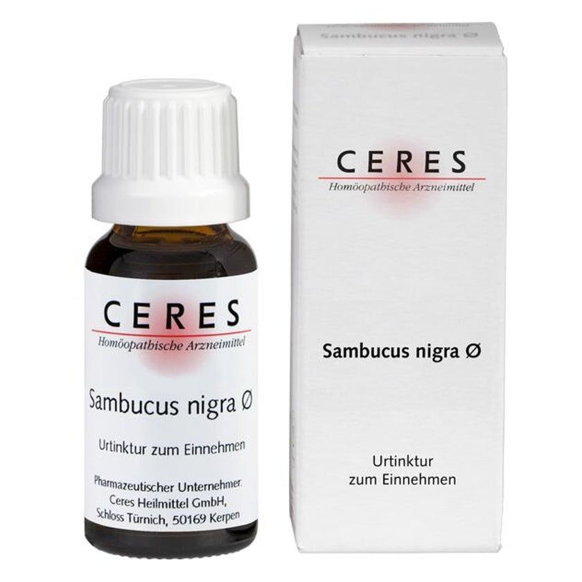 Ceres Sambucus Nigra Urtinktur 20 ml