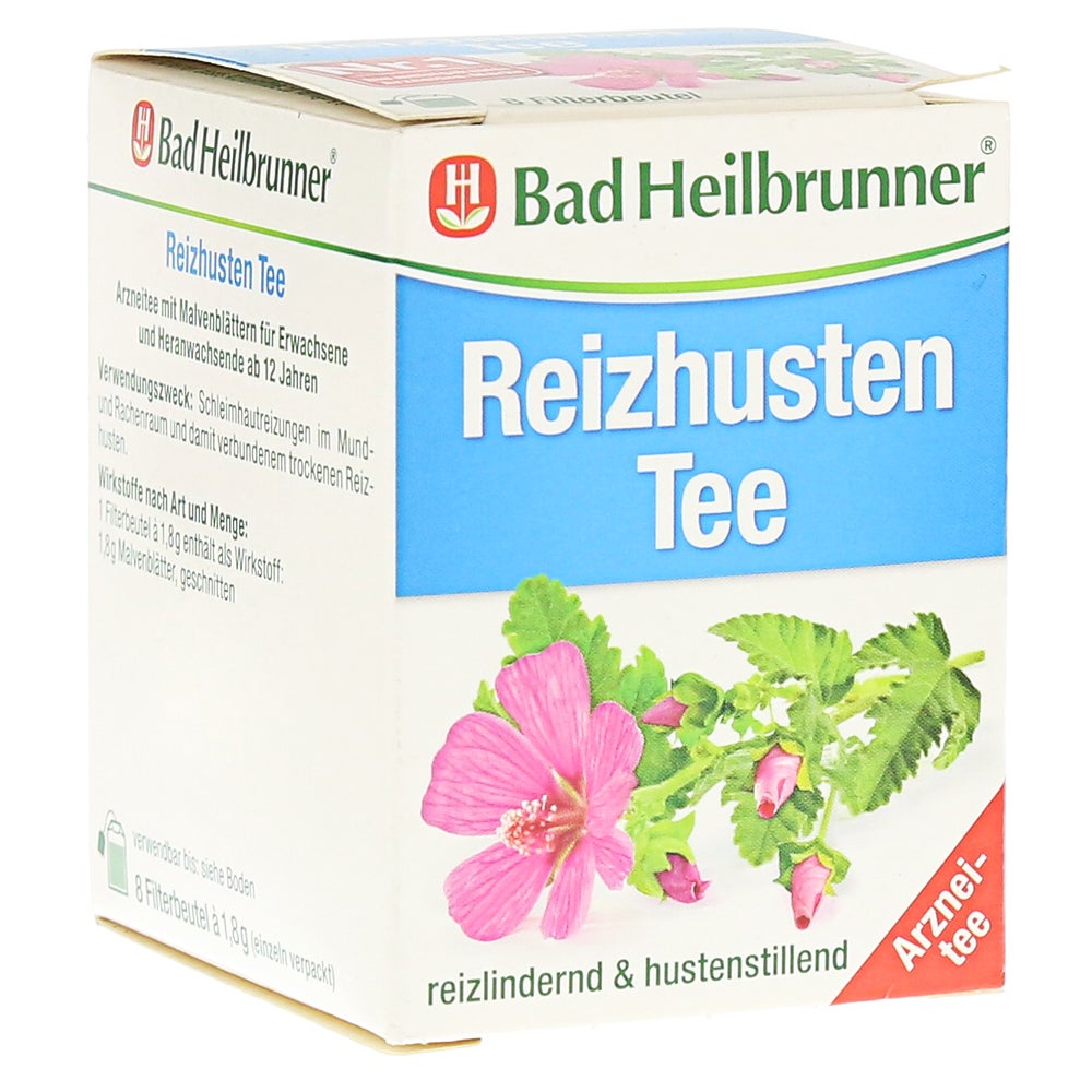BAD Heilbrunner Reizhusten Tee Filterbeu 8X1,8 g