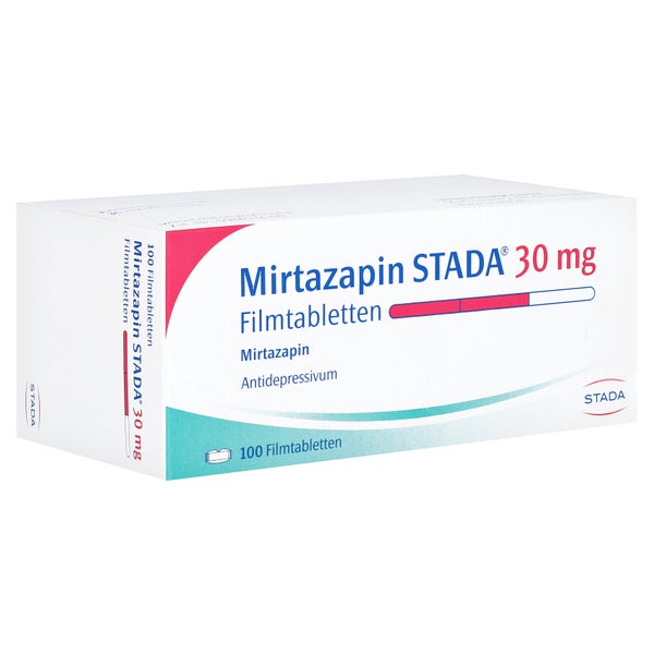 Mirtazapin Stada 30 mg Filmtabletten 100 St