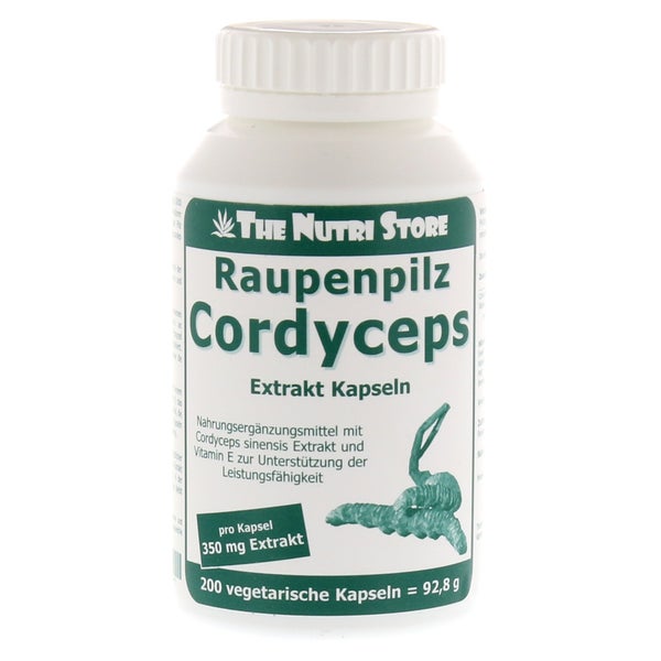 Cordyceps 350 mg Extrakt Kapseln 200 St