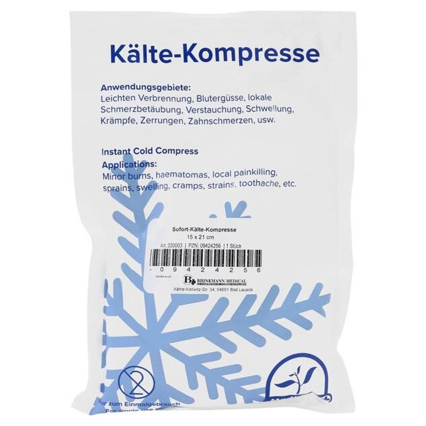 Sofort-kälte Kompresse 15x21 cm 1 St