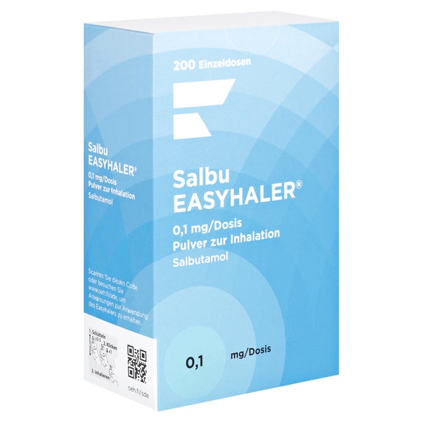 SALBU EASYHALER 0,1 mg/Dosis 200 ED Plv.z.Inhal. 1 St