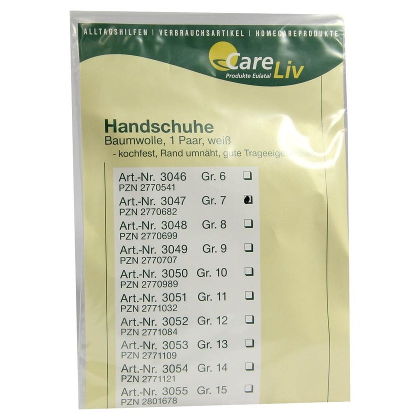 Handschuhe Baumwolle Gr.7 2 St