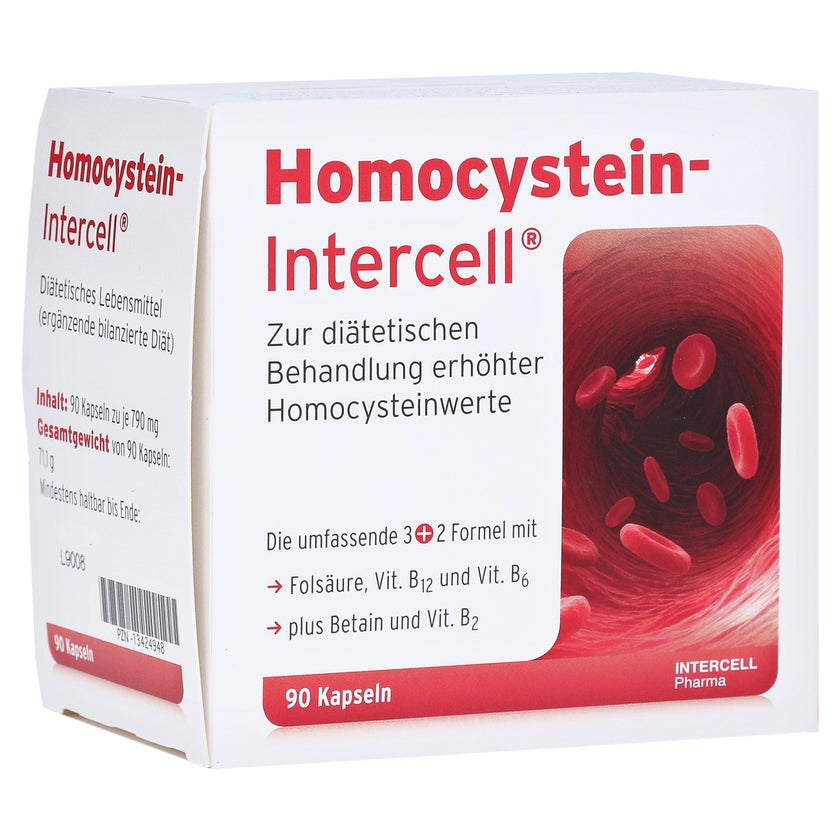 Homocystein-intercell Kapseln 90 St