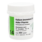 Produktabbildung: Biochemie Adler 14 Kalium bromatum D 12 400 St
