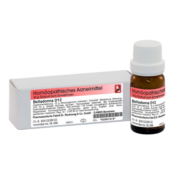 Dr. Reckeweg Belladonna D12 Globuli 10 g