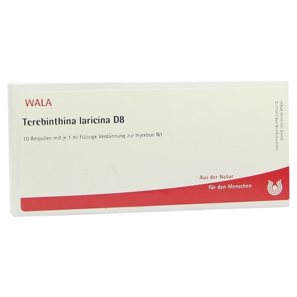 Terebinthina Laricina D 8 Ampullen 10X1 ml