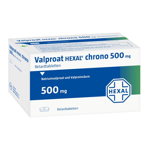 VALPROAT HEXAL chrono 500 mg Retardtabletten 100 St