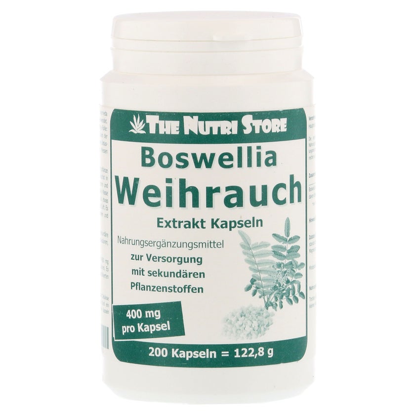 Weihrauch 400 mg Extrakt veget.Kapseln 200 St