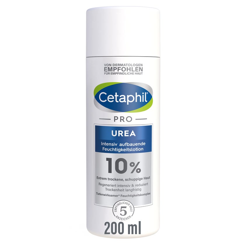 Cetaphil PRO Urea 10% Intensiv aufbauende Feuchtigkleitslotion 200 ml