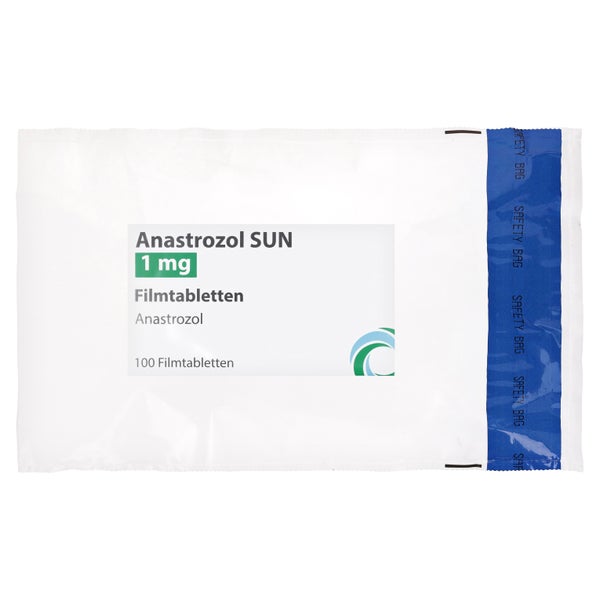 Anastrozol SUN 1 mg Filmtabletten 100 St