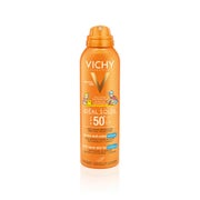 Produktabbildung: Vichy Idéal Soleil Anti-Sand Kinderspray LSF 50+ für Gesicht und Körper 200 ml