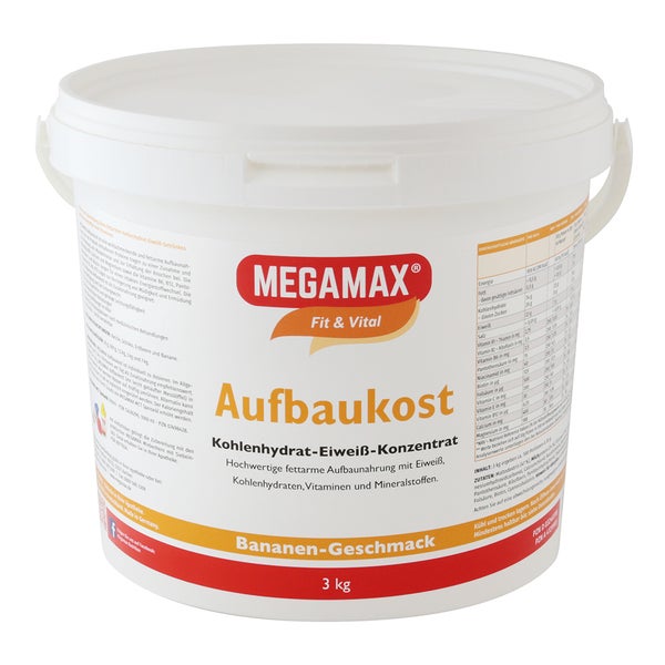MEGAMAX AUFBAUKOST BANANE 3 kg