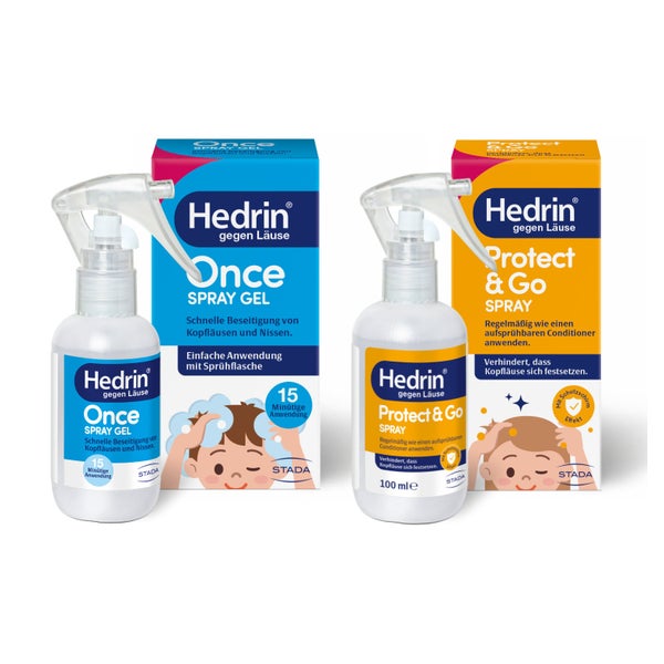 HEDRIN® Once + HEDRIN® Protect & Go Spray 1 P