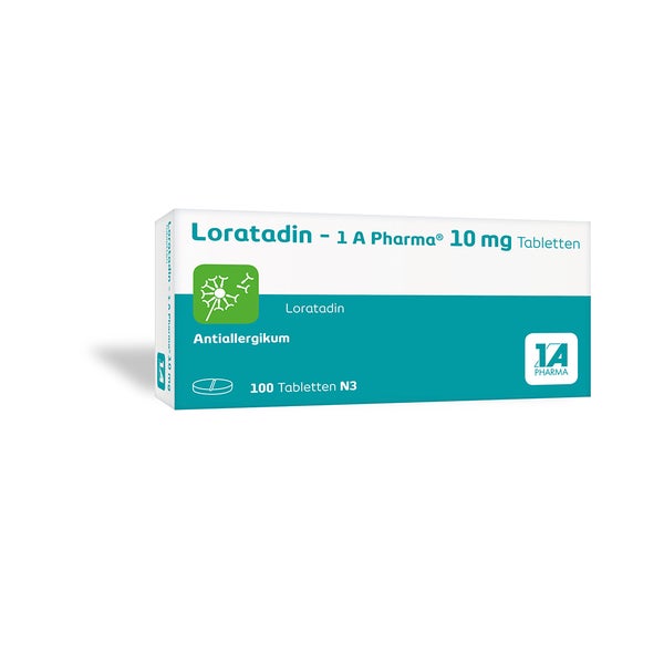 Loratadin-1 A Pharma Tabletten 100 St