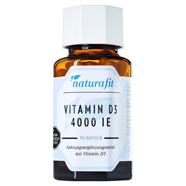 Naturafit Vitamin D3 4.000 I.E. Kapseln 90 St