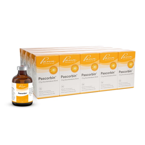 Pascorbin7,5g Ascorbinsäure 20X50 ml