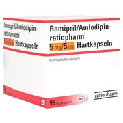 RAMIPRIL/Amlodipin-ratiopharm 5 mg/5 mg Hartkaps. 98 St