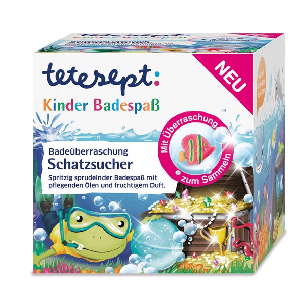 Tetesept Kinder Badespaß Schatzsucher 140 g