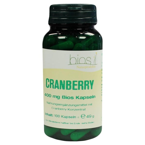 Cranberry 400 mg Bios Kapseln 100 St