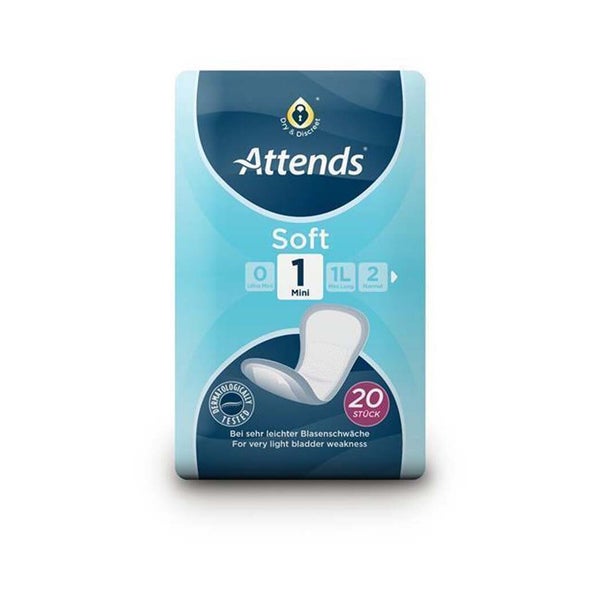 Attends Soft 1 Mini Einlagen 20er Pack 12X20 St