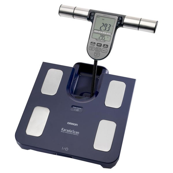 Omron Hbf-511b Körperfettwaage blau 1 St