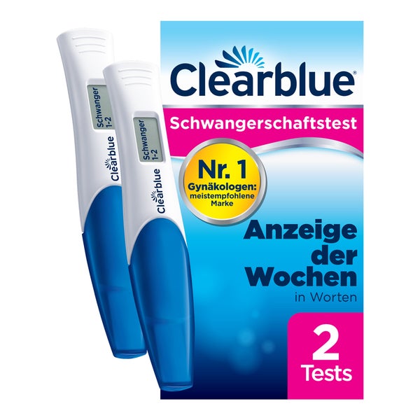 Clearblue Schwangerschaftstest Digital mit Wochenbestimmung 2 St