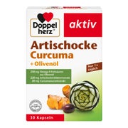 Produktabbildung: Doppelherz aktiv Artischocke + Olivenöl + Curcuma 30 St