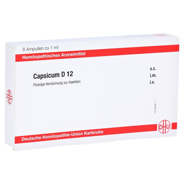 Capsicum D 12 Ampullen 8X1 ml